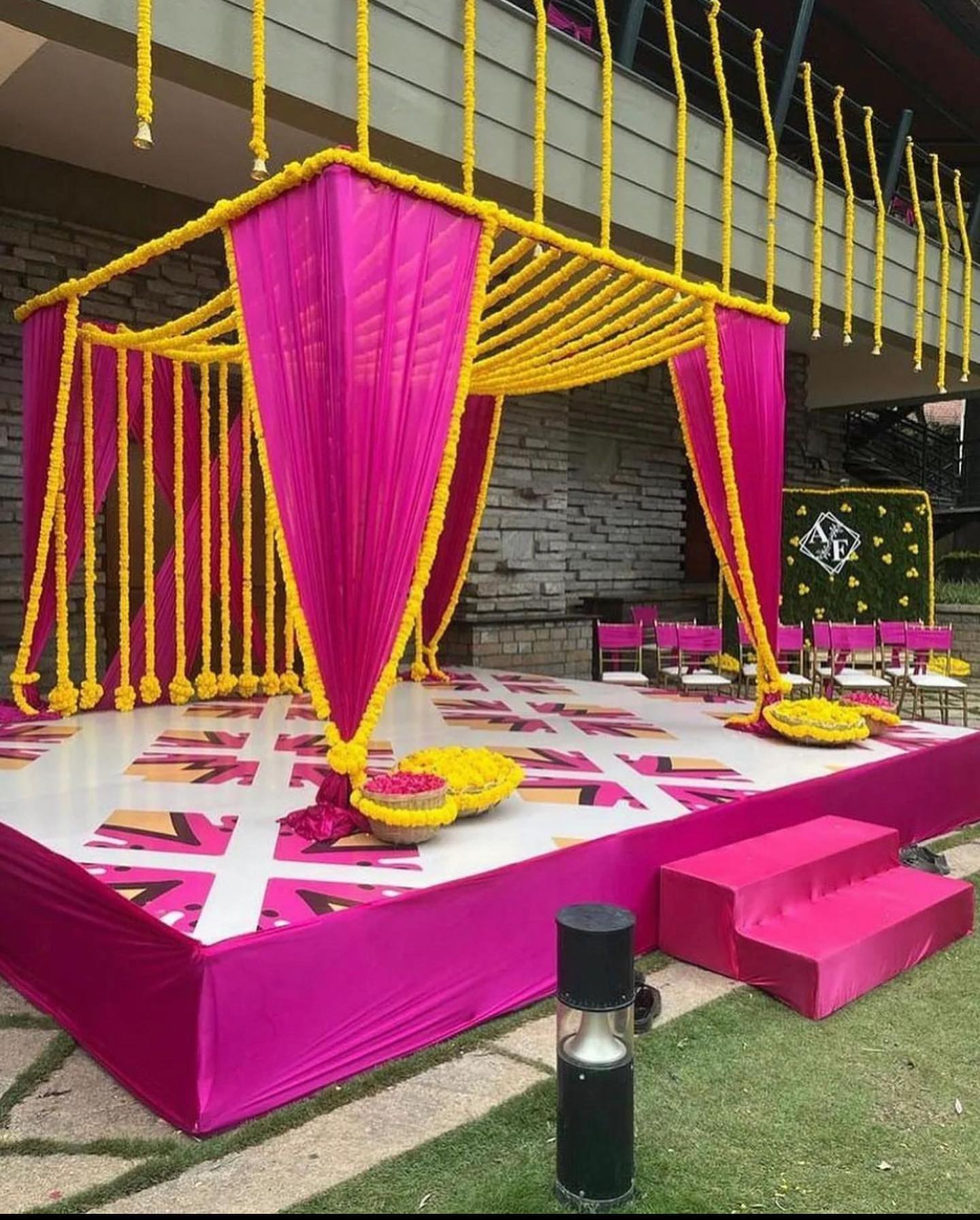 Simple Haldi Decoration Ideas at Home on a Budget