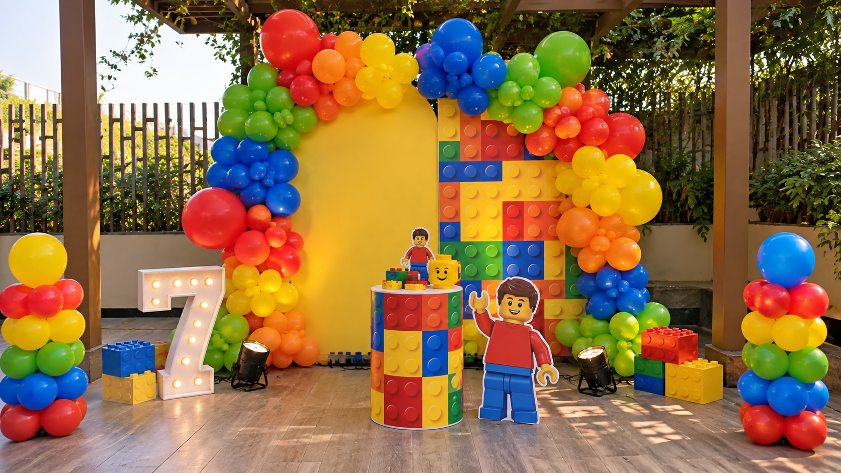 NTR Lego Theme Birthday