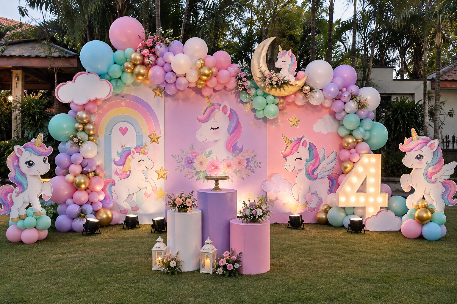 NTR Unicorn Theme Birthday
