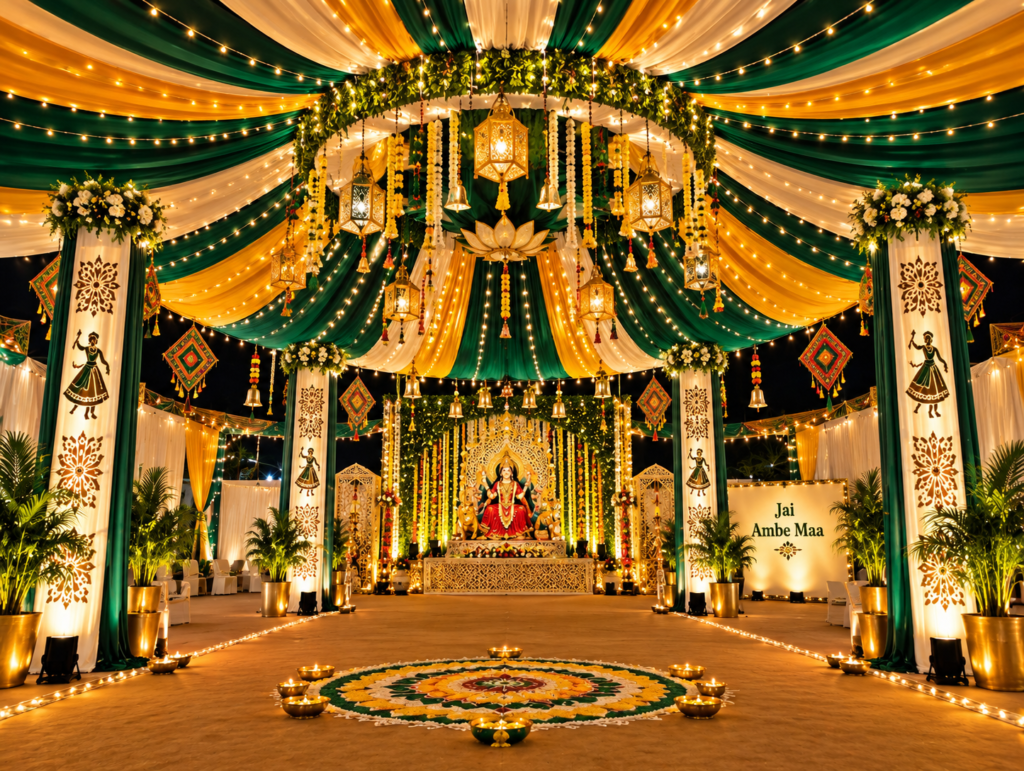 Low-Budget Navratri Decoration Ideas for Housing Societies That Look Amazing